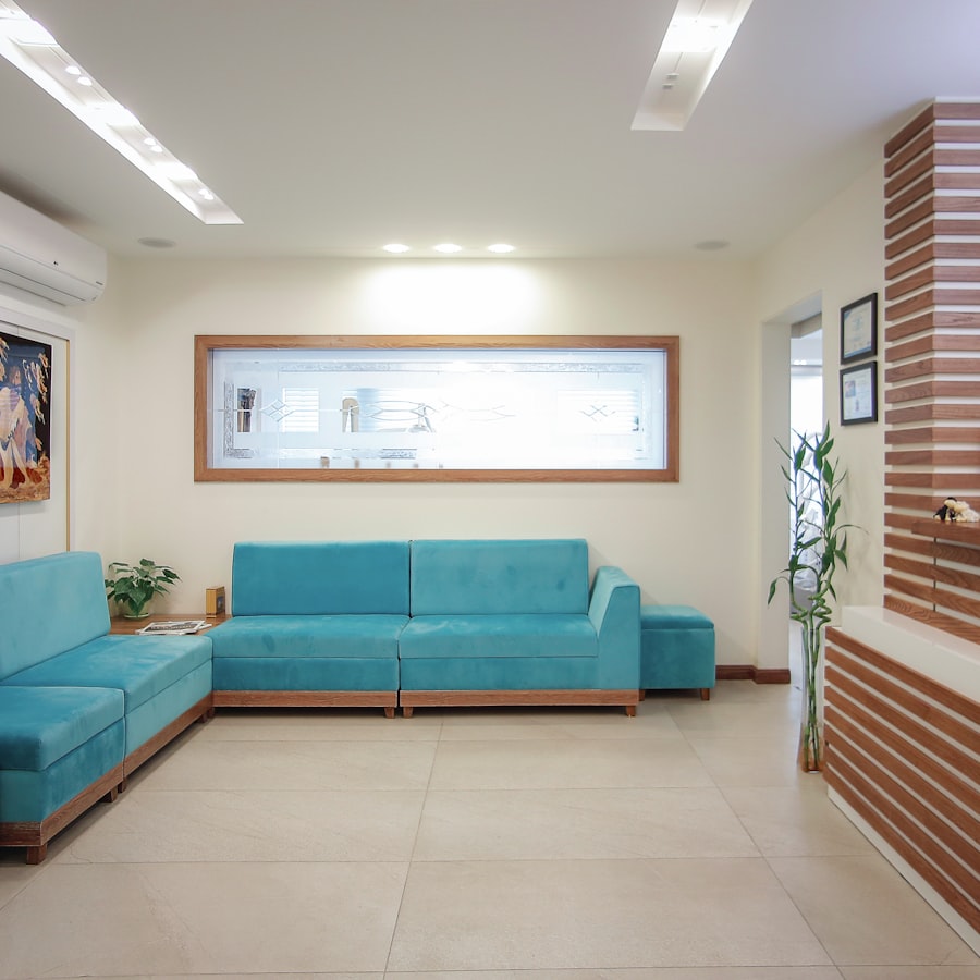 Sala de espera de clínica